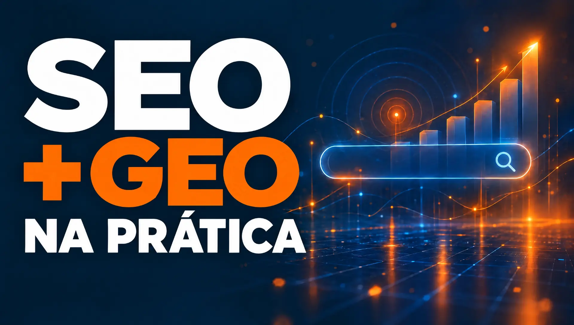 Capa do curso SEO + GEO na prática
